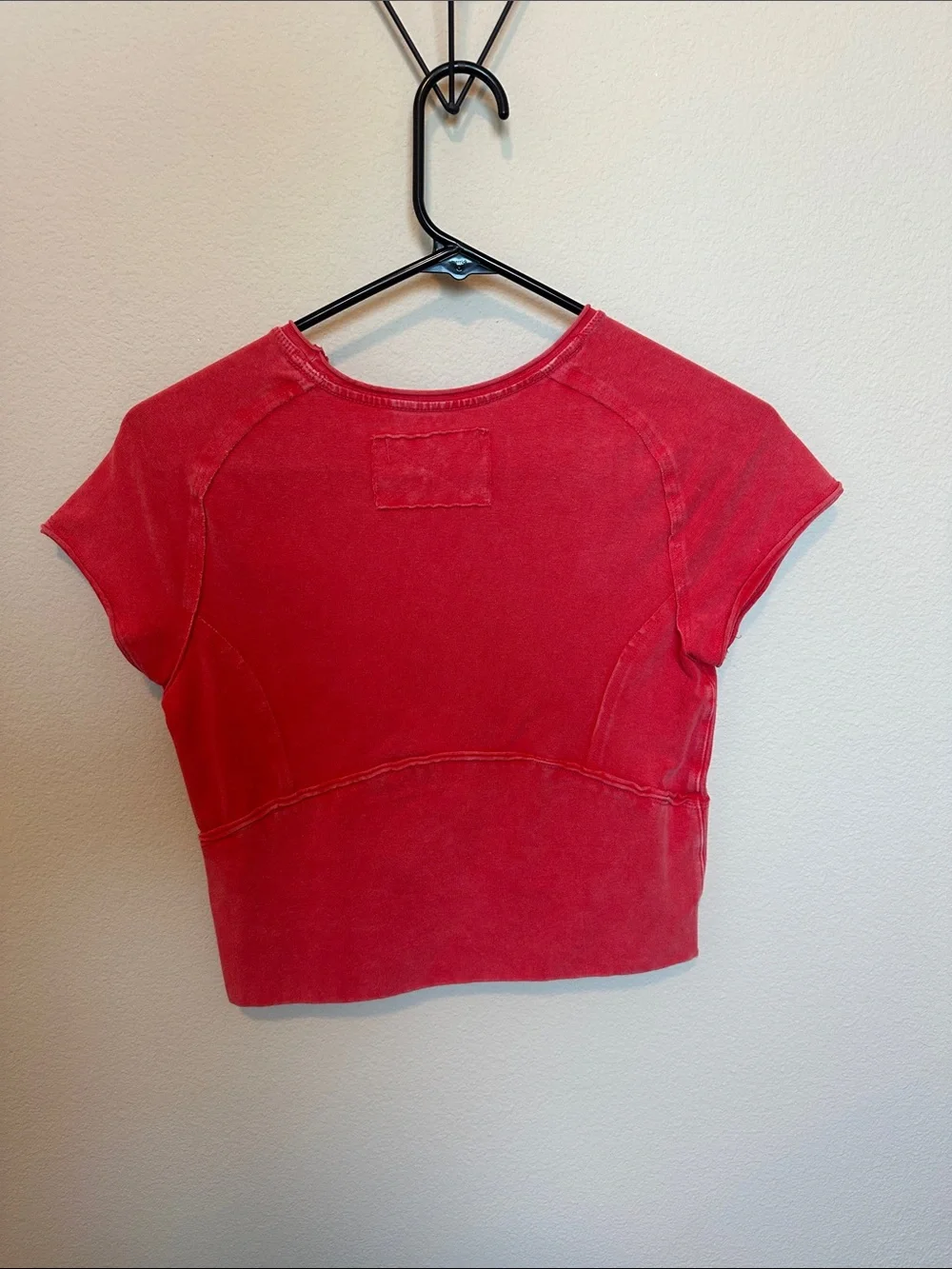 We The Free Red Crop Tee - Picture 2 of 4